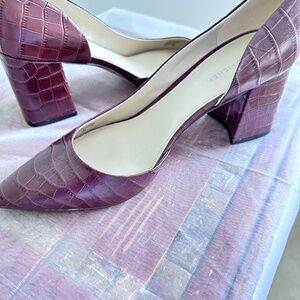 Marc Fisher Women's Embossed Leather Pumps - NWOT